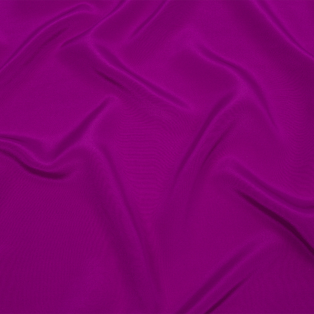 Silk Crepe de Chine – Sparkling Purple – Premium Collection Silk Crepe de Chine – Sparkling Purple – Premium Collection
