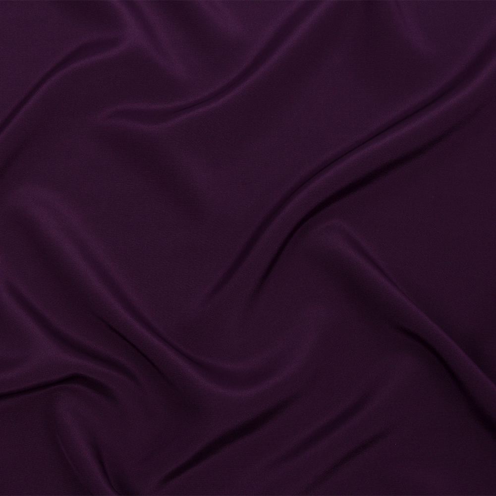 Silk Crepe de Chine – Blackberry – Premium Collection Silk Crepe de Chine – Blackberry – Premium Collection
