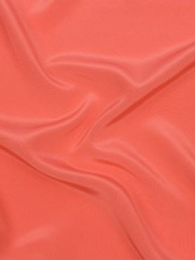 Silk Crepe de Chine – Coral – Premium Collection Silk Crepe de Chine – Coral – Premium Collection