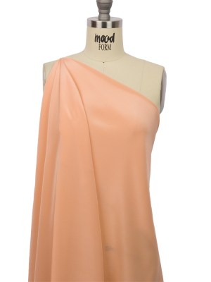 Silk Crepe de Chine – Peach – Premium Collection Silk Crepe de Chine – Peach – Premium Collection