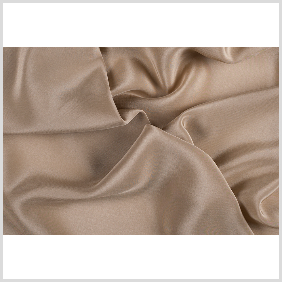 Silk Crepe de Chine – Latte – Premium Collection Silk Crepe de Chine – Latte – Premium Collection