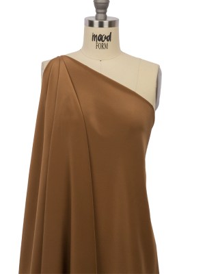 Silk Crepe de Chine – Dark Olive – Premium Collection Silk Crepe de Chine – Dark Olive – Premium Collection