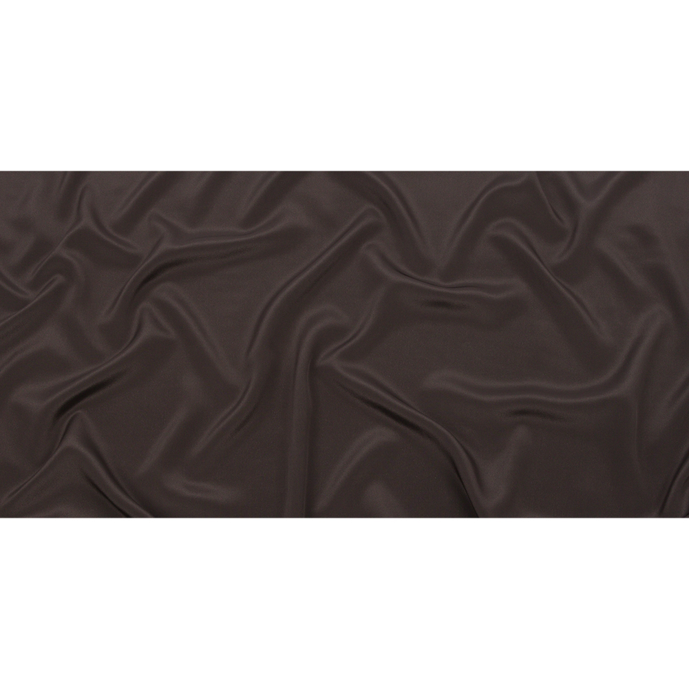 Silk Crepe de Chine – Deep Charcoal – Premium Collection Silk Crepe de Chine – Deep Charcoal – Premium Collection