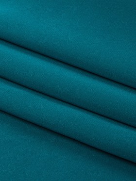 Silk Crepe de Chine – Deep Teal – Premium Collection Silk Crepe de Chine – Deep Teal – Premium Collection
