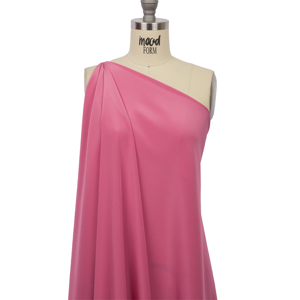 Silk Crepe de Chine – Rapture Rose – Premium Collection Silk Crepe de Chine – Rapture Rose – Premium Collection