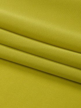 Silk Crepe de Chine – Warm Olive – Premium Collection Silk Crepe de Chine – Warm Olive – Premium Collection