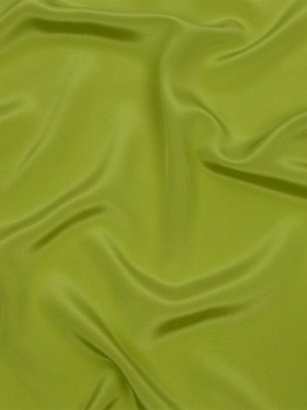 Silk Crepe de Chine – Peridot Green – Premium Collection Silk Crepe de Chine – Peridot Green – Premium Collection
