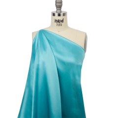 Stretch Silk Charmeuse – Angel Blue – Premium Collection Stretch Silk Charmeuse – Angel Blue – Premium Collection