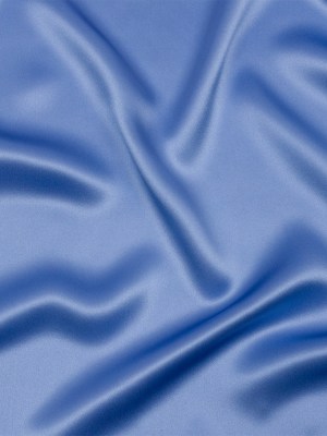 Stretch Silk Charmeuse – Regatta Blue – Premium Collection Stretch Silk Charmeuse – Regatta Blue – Premium Collection