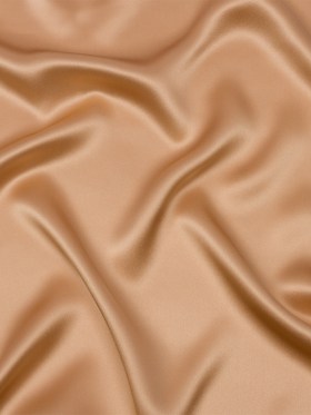 Stretch Silk Charmeuse – Toasted – Premium Collection Stretch Silk Charmeuse – Toasted – Premium Collection