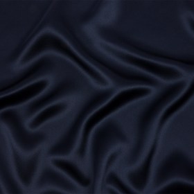 Stretch Silk Charmeuse – Navy – Premium Collection Stretch Silk Charmeuse – Navy – Premium Collection