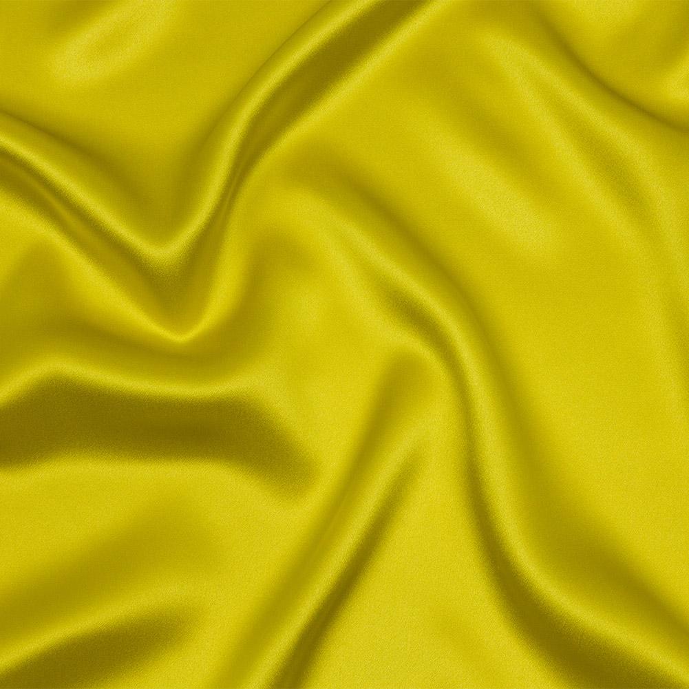 Stretch Silk Charmeuse – Warm Olive – Premium Collection Stretch Silk Charmeuse – Warm Olive – Premium Collection