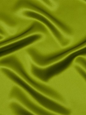Stretch Silk Charmeuse – Peridot Green – Premium Collection Stretch Silk Charmeuse – Peridot Green – Premium Collection