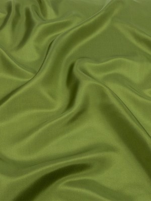 China Silk/Silk Habotai – Pesto Green – Premium Collection China Silk/Silk Habotai – Pesto Green – Premium Collection