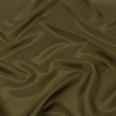 China Silk/Silk Habotai – Olive Green – Premium Collection China Silk/Silk Habotai – Olive Green – Premium Collection