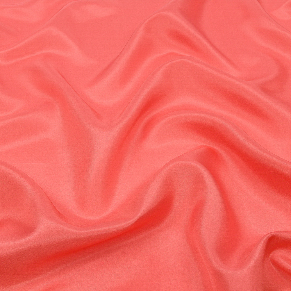 China Silk/Silk Habotai – Coral – Premium Collection China Silk/Silk Habotai – Coral – Premium Collection