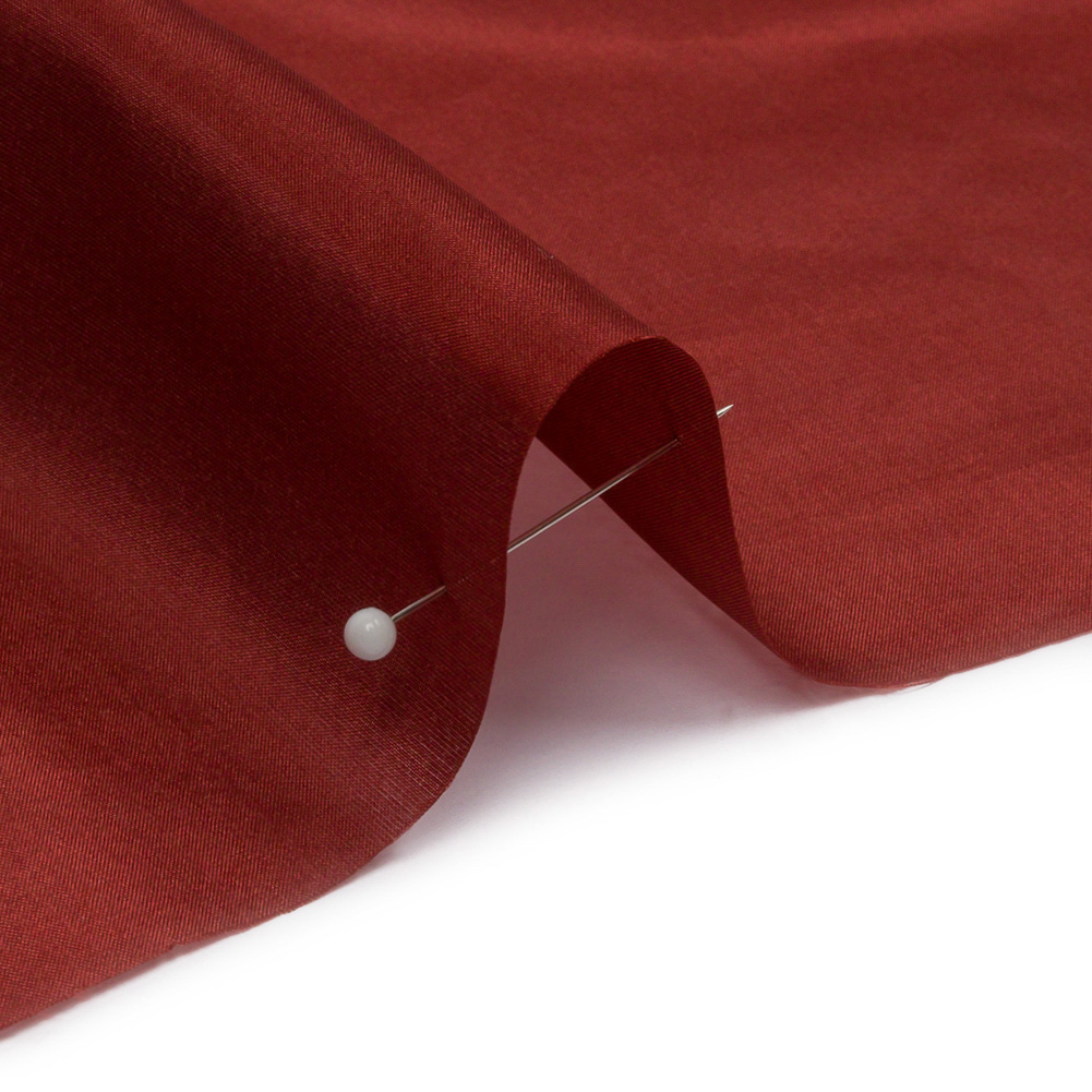 China Silk/Silk Habotai - Mahogany - Premium Collection