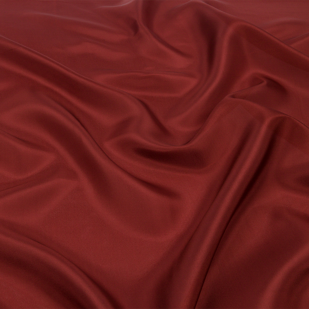 China Silk/Silk Habotai – Mahogany – Premium Collection China Silk/Silk Habotai – Mahogany – Premium Collection