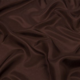 China Silk/Silk Habotai – Dark Brown – Premium Collection China Silk/Silk Habotai – Dark Brown – Premium Collection