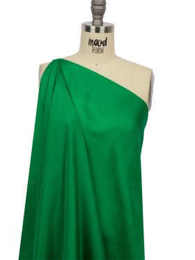 China Silk/Silk Habotai – Kelly Green – Premium Collection China Silk/Silk Habotai – Kelly Green – Premium Collection