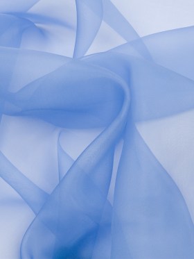 Silk Organza 44″ – Regatta Blue – Premium Collection Silk Organza 44″ – Regatta Blue – Premium Collection