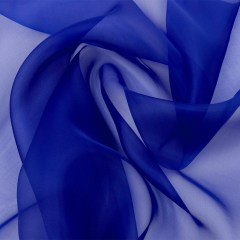 Silk Organza 44″ – Mazarine Blue – Premium Collection Silk Organza 44″ – Mazarine Blue – Premium Collection