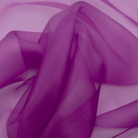 Silk Organza 44″ – Bright Purple – Premium Collection Silk Organza 44″ – Bright Purple – Premium Collection