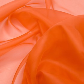 Silk Organza 44″ – Burnt Orange – Premium Collection Silk Organza 44″ – Burnt Orange – Premium Collection