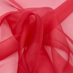 Silk Organza 44″ – Brick – Premium Collection Silk Organza 44″ – Brick – Premium Collection