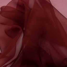 Silk Organza 44″ – Port – Premium Collection Silk Organza 44″ – Port – Premium Collection