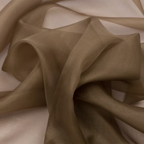 Silk Organza 44″ – Capers – Premium Collection Silk Organza 44″ – Capers – Premium Collection