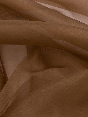 Silk Organza 44″ – Light Brown – Premium Collection Silk Organza 44″ – Light Brown – Premium Collection