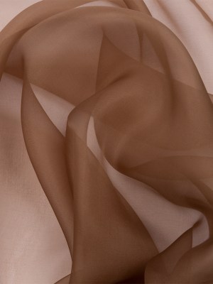 Silk Organza 44″ – Cappuccino – Premium Collection Silk Organza 44″ – Cappuccino – Premium Collection