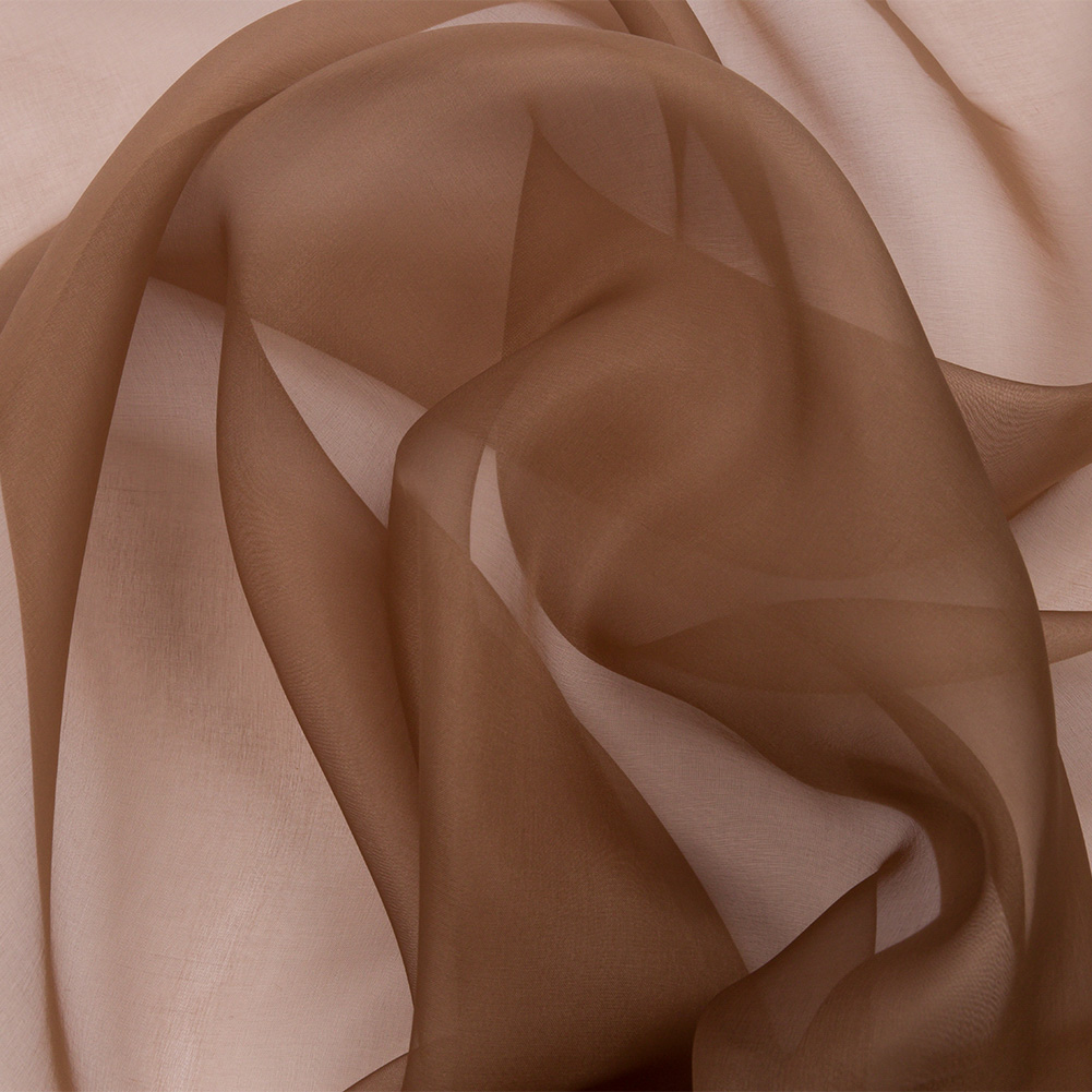 Silk Organza 44″ – Cappuccino – Premium Collection Silk Organza 44″ – Cappuccino – Premium Collection