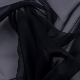 Silk Organza 44″ – Midnight – Premium Collection Silk Organza 44″ – Midnight – Premium Collection