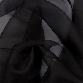 Silk Organza 44″ – Black – Premium Collection Silk Organza 44″ – Black – Premium Collection