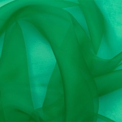 Silk Organza 44″ – Kelly Green – Premium Collection Silk Organza 44″ – Kelly Green – Premium Collection