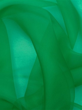 Silk Organza 44″ – Kelly Green – Premium Collection Silk Organza 44″ – Kelly Green – Premium Collection
