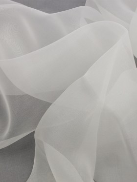 Silk Organza 44″ – Whisper White – Premium Collection Silk Organza 44″ – Whisper White – Premium Collection