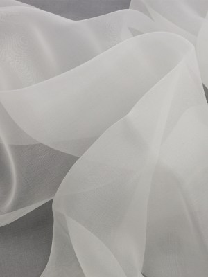 Silk Organza 44″ – Whisper White – Premium Collection Silk Organza 44″ – Whisper White – Premium Collection