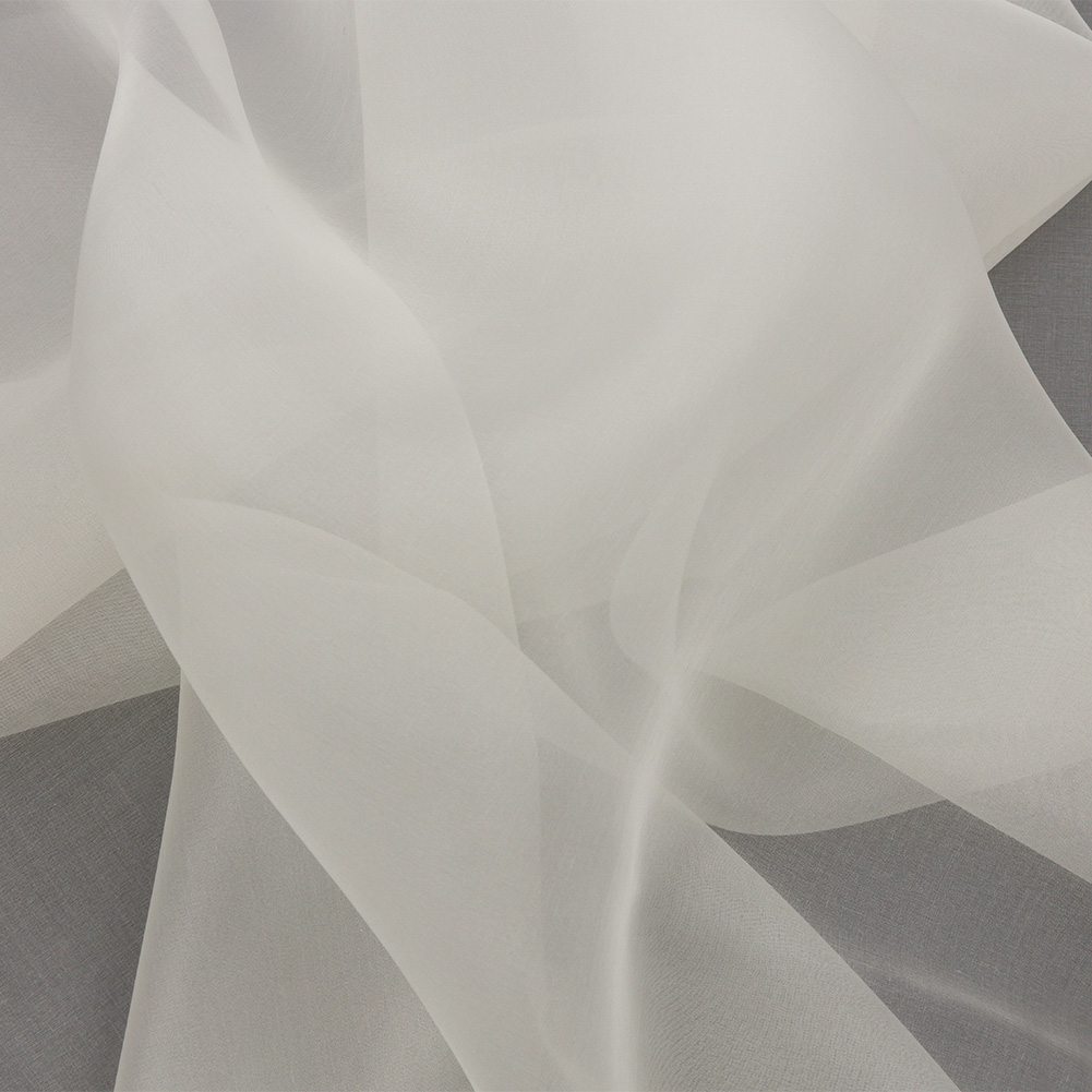 Silk Organza 44″ – Antique White – Premium Collection Silk Organza 44″ – Antique White – Premium Collection
