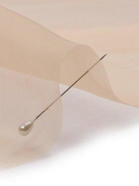 Silk Organza 44″ – Ecru – Premium Collection Silk Organza 44″ – Ecru – Premium Collection