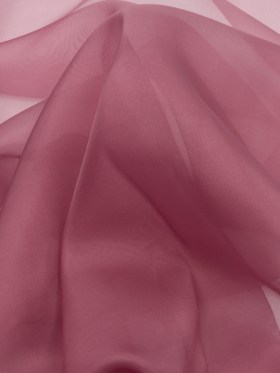 Silk Organza 44″ – Crushed Berry – Premium Collection Silk Organza 44″ – Crushed Berry – Premium Collection