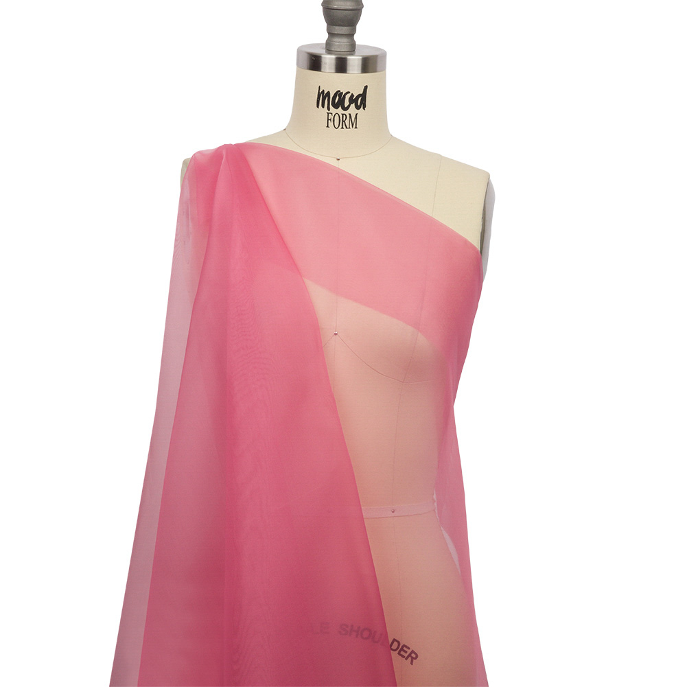 Silk Organza 44″ – Rapture Rose – Premium Collection Silk Organza 44″ – Rapture Rose – Premium Collection