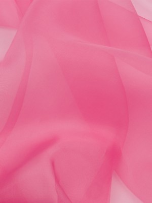 Silk Organza 44″ – Carmine Rose – Premium Collection Silk Organza 44″ – Carmine Rose – Premium Collection