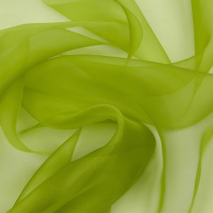Silk Organza 44″ – Peridot Green – Premium Collection Silk Organza 44″ – Peridot Green – Premium Collection