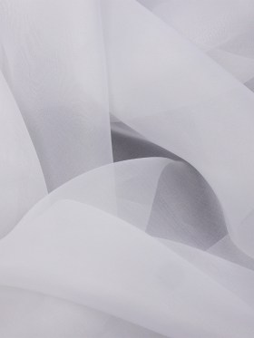 Silk Organza 54″ – Bright White – Premium Collection Silk Organza 54″ – Bright White – Premium Collection