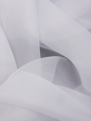 Silk Organza 54″ – Bright White – Premium Collection Silk Organza 54″ – Bright White – Premium Collection