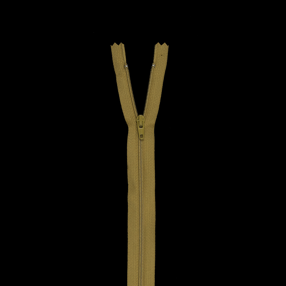 Regular Zipper 24″ by YKK – 510 Antique Moss Regular Zipper 24″ by YKK – 510 Antique Moss