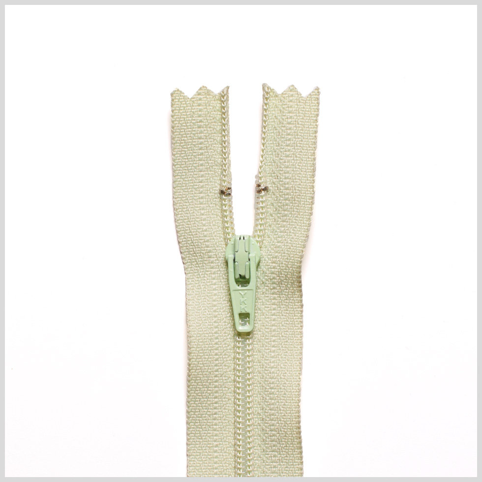 Regular Zipper 24″ by YKK – 881 Pale Green Regular Zipper 24″ by YKK – 881 Pale Green